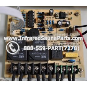 COMPLETE CONTROL POWER BOX 110V / 120V - COMPLETE CONTROL POWER BOX 110V / 120V CAL SAUNA INFRARED SAUNA STYLE 1 8