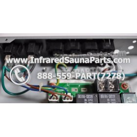 COMPLETE CONTROL POWER BOX 110V / 120V - COMPLETE CONTROL POWER BOX 110V / 120V CAL SAUNA  INFRARED SAUNA STYLE 3 10