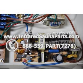 COMPLETE CONTROL POWER BOX 110V / 120V - COMPLETE CONTROL POWER BOX 110V / 120V CAL SAUNA  INFRARED SAUNA STYLE 4 10