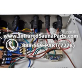 COMPLETE CONTROL POWER BOX 110V / 120V - COMPLETE CONTROL POWER BOX 110V / 120V CAL SAUNA  INFRARED SAUNA STYLE 4 11