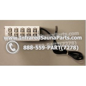 COMPLETE CONTROL POWER BOX 110V / 120V - COMPLETE CONTROL POWER BOX 110V / 120V EZE INFRARED SAUNA  ACC-100-PL-D 2