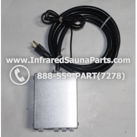 COMPLETE CONTROL POWER BOX 110V / 120V - COMPLETE CONTROL POWER BOX 110V / 120V O-SAUNA WITHOUT HIGH LIMIT SWITCH 2