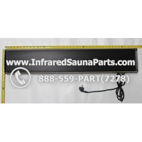 J INFRARED HEATERS 110V / 120V - J RADIANT INFRARED SAUNA CERAMIC  HEATER JH-NR18-13A 1800 WATTS 110V 120V 3