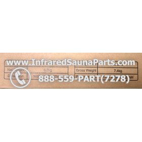 J INFRARED HEATERS 110V / 120V - J RADIANT INFRARED SAUNA CERAMIC  HEATER JH-NR18-13A 1800 WATTS 110V 120V 13