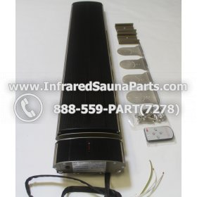 J INFRARED HEATERS 110V / 120V - J RADIANT INFRARED SAUNA CERAMIC HEATER JH-NR18-15B 1800 WATTS 110V / 120V 12