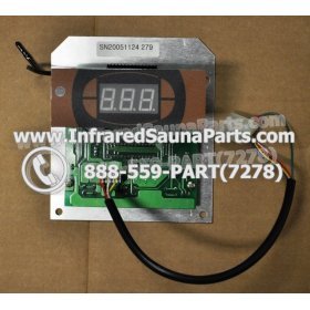 CIRCUIT BOARDS WITH  FACE PLATES - CIRCUIT BOARD WITH FACE PLATE GAIA SN 20051124279 AND REMOTE CONTROL 5