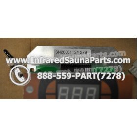 CIRCUIT BOARDS WITH  FACE PLATES - CIRCUIT BOARD WITH FACE PLATE GAIA SN 20051124279 AND REMOTE CONTROL 9