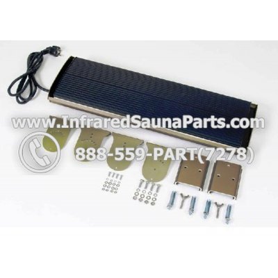 J INFRARED HEATERS 110V / 120V - J RADIANT INFRARED SAUNA CERAMIC  HEATER JH-NR10-13A 1000 WATTS 110V / 120V 1